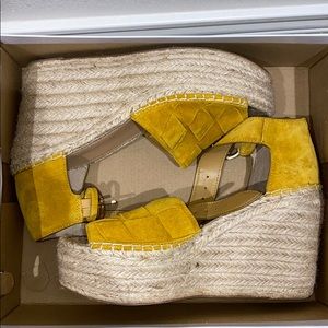 Women’s Mustard Wedge Sandal